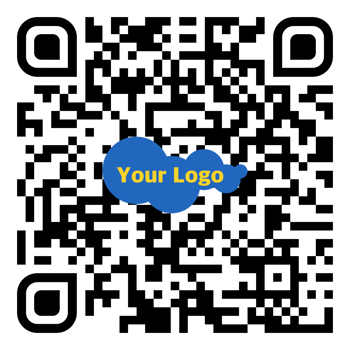 Example QR Code - traditional branded